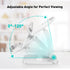 Adjustable Cell Phone Stand for Desk, Foldable Holder Cradle Dock for iPhone 15 14 13 Pro Max Mini, 12 11 XR X 8 7 6