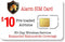 SpeedTalk Mobile $10 Alarm SIM Card GSM Business Office Home Security System & Monitoring | 3 in 1 Simcard