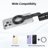 VRIG Select Shoe,360 12-17/Android VRIG Magnetic Selfie Stick Tripod for iPhone with Cold Rotatable Extendable Travel