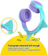 gorsun Bluetooth Kids Headphones with Microphone, Wireless Headsets with 85dB Volume Limited for Boys and Girls (Purple)