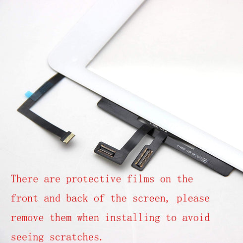 White Digitizer Repair Kit for iPad 5 A1474 A1475 A1476, Touch Screen Replacement Assembly