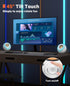 LENRUE Computer Speakers, PC Speakers with Colorful Lights, Volume Knob, AUX and USB Powered for Desktop Laptop