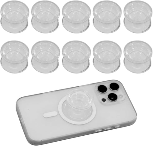 MVVM 10 Pcs Expandible Collapsible Mobile Phone Grip Stand Holder, Self-Adhesive Adhesive on
