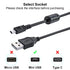 UC-E6 USB Cable for Nikon CoolPix S4000 S3000 S3300 S3700, Compatible with Nikon DSLR D3300 D750 D5300