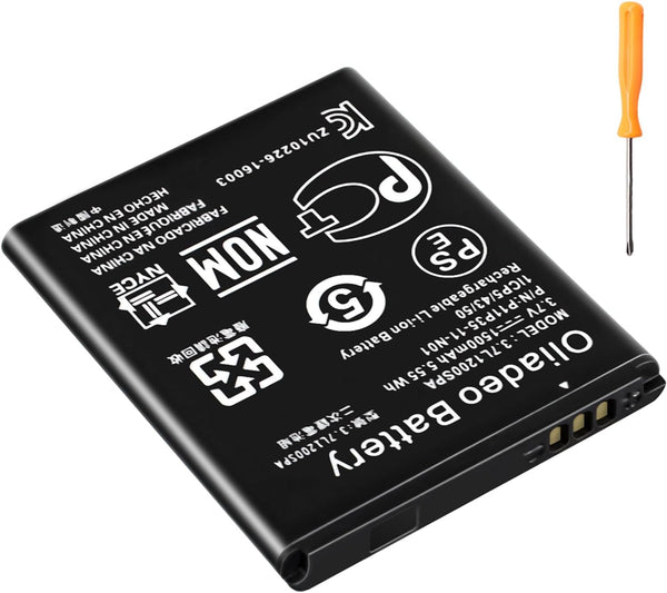 TI 84 Plus CE Battery, Replacement for Texas Instruments TI-84 Plus CE Battery, 3.7V 1500mAh