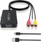 TaiHuai HDMI to RCA, HDMI to Older TV Adapter Compatible for Fire Stick,