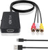 TaiHuai HDMI to RCA, HDMI to Older TV Adapter Compatible for Fire Stick,