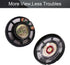 Fielect 5Pcs DIY Magnetic Speaker, 0.25W 8 Ohm, 29mm Diameter Round Shape Replacement Loudspeaker