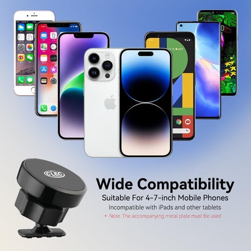 Car Phone Holder for Toyota Highlander 2014-2019, Strong Magnetic Vent Mount, 360° Adjustable Stand for All Smartphones