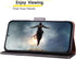 SUANPOT Leather Wallet Case for Samsung Galaxy A71 5G, RFID Credit Card Holder, Flip Folio Book Cover, Shockproof Black