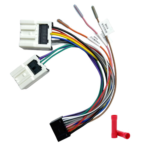 Aftermarket Radio Wiring Adapter Compatible with Nissan 1995-2013/Infiniti 1997-2012, 16Pin Android Car