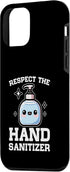 Hand Cleanliness Gift Idea 12 Funny Kawaii Germaphobe Respect The Hand Sanitizer Case for iPhone mini