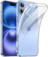 Shamo's 17 17) Clear TPU Case for iPhone with Camera Protection, Ultra Slim, Shockproof, Anti-Yellowing