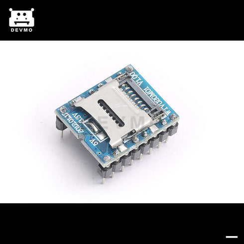 DEVMO MP3 WTV020-SD 2560 R3 U-Disk Audio Player TF Micro SD Card Voice Module Sound Compatible with Ar-duino PIC UNO