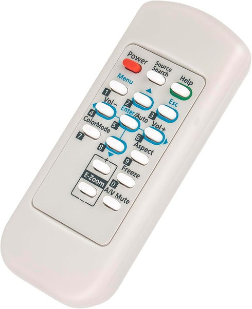 Replace Remote Control 145664100 for Epson Projector Powerlite 822P/83V+/83C/822+/83+/400W/410W, V11H371020