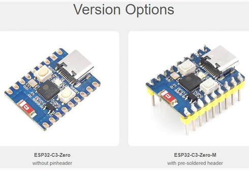 ESP32-C3 Mini Development Board, Based on ESP32-C3FN4 Single-Core Processor, Support 2.4GHz Wi-Fi & Bluetooth 5
