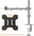 suptek 75x75 100x100,2 Pack(MD6MB-2) Monitor Mounting Plate for Monitor Computer Mounting System