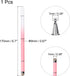 MECCANIXITY Ballpoint Pen with Stylus Tip 3 in 1 Ink Pen & Fine Point Disc & Fiber Tips Magnetic Stylus Pens for All Capacitive Touch Screens Universal, Pink