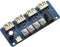 GODIYMODULES Power Expansion Module Button Control 5V Power Supply 4-Way USB Distribution Board
