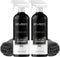Screen Cleaner Spray (16oz x 2 Pack) - Large Bottle for TV, Computer, Laptop, Phone, iPad - Microfiber Cloth Included