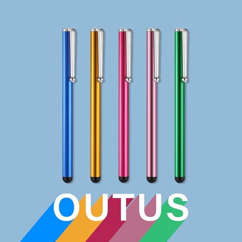 130 Pieces Stylus Pens for Touch Screens, Slim Capacitive Stylus, Universal Digital Pen Compatible with Most Devices,