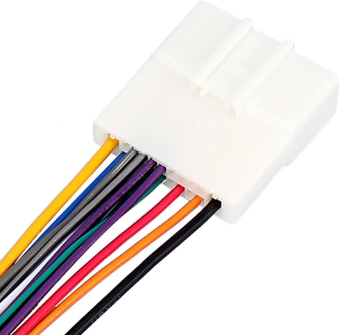 X AUTOHAUX 70-7552 Car Stereo CD Player Wiring Harness Adapter Plug for Nissan NV2500 (2012-2016)