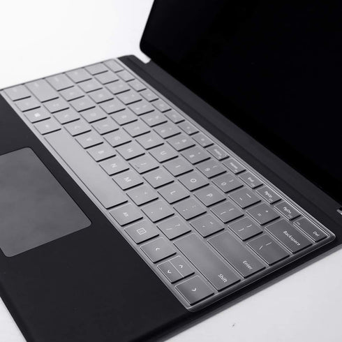 CaseBuy Ultra Thin TPU Keyboard Cover for 2024 Microsoft Surface Pro 11 Tablet, 13" Protector (Not Fit Surface Pro Flex)