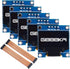 GeeekPi 5PCS 0.96 Inch OLED Module 12864 128x64 White Driver IIC Serial Display