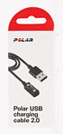POLAR Charge 2.0 USB Charging Cable - Black
