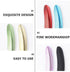 Hemobllo 10 Pcs Feather Stylus Pens, Colorful Capacitive Stylus for Touch Screen Smartphones and Tablets (Mixed Colors)
