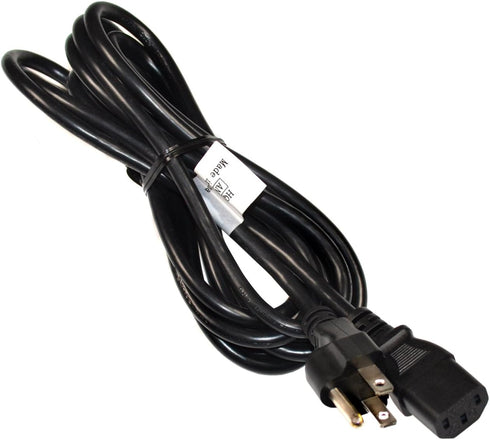 HQRP 10ft AC Power Cord for ION Block Rocker, Block Party, Live, Job Rocker, Pathfinder Explorer Bluetooth Speaker, UL