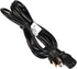 HQRP 10ft AC Power Cord for ION Block Rocker, Block Party, Live, Job Rocker, Pathfinder Explorer Bluetooth Speaker, UL