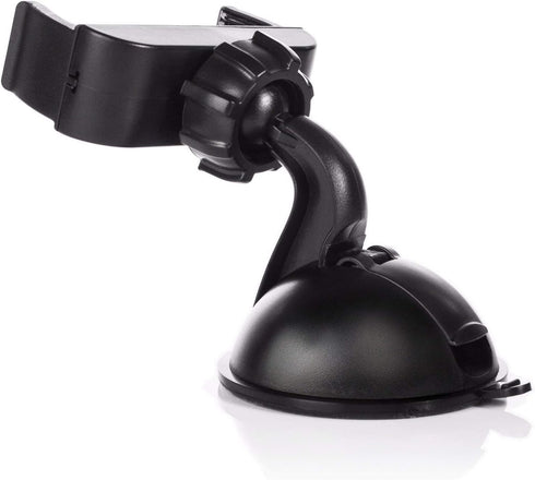 LIANSING Mobility Universal Smart Phone Car Mount with Suction for Dashboard/Windshield - Cell Phone Holder Compatible
