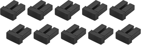 StarTech.com Fiber Optic Dust Caps, 10 Pack for LC Ports, SFP Dust Cover