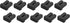 StarTech.com Fiber Optic Dust Caps, 10 Pack for LC Ports, SFP Dust Cover