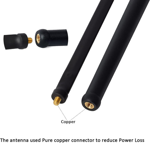 HYS 27Mhz HH50WXST HHRT50 75-822 75-785 PRO401HH PRO501HH Hand Held CB Radio BNC Antenna for Cobra Midland Uniden