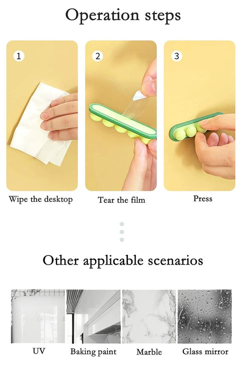 USB Cable Holder, 2 Packs Cute Cord Organizer, Cable Management Clips, for Home Office Desk and Car