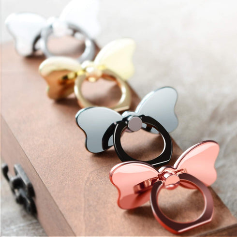 pzoz 360 Metal Cell Phone Finger Ring Stability Holder Back Stand Collapsible Hand Grip Knob Loop Car Mount Hook