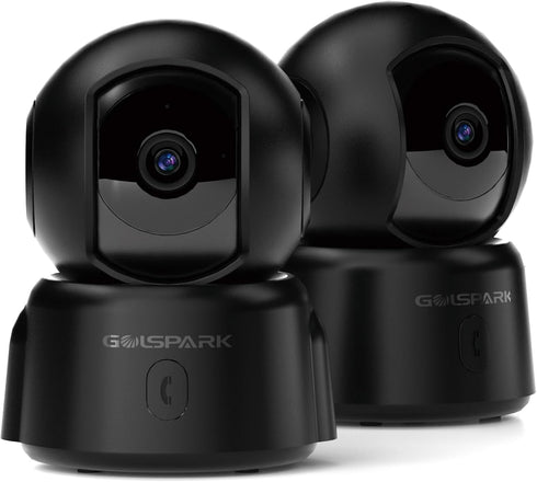 GOLSPARK Dog Pet Camera for Home Security 2K,2.4GHz WiFi Camera Baby Monitor for