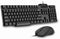 Gofreetech Wired Keyboard and Mouse Combo, Full-Size USB Plug-and-Play Optical Mouse for Desktop and Laptop