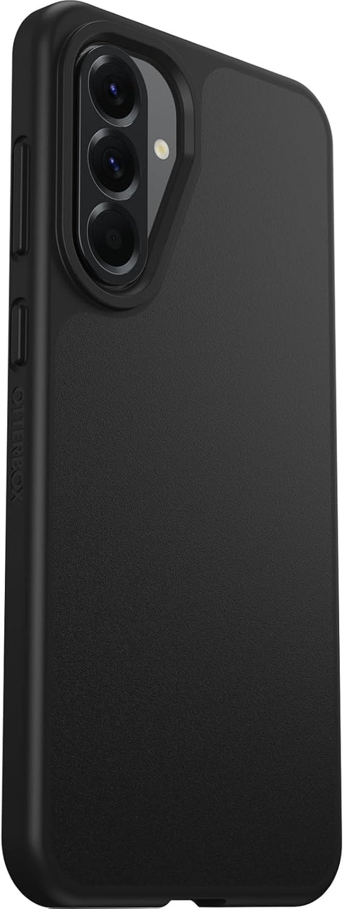 OtterBox A56 5G Samsung Galaxy React Series Case - Black, Ultra-Thin, Pocket-Friendly, Raised Edges Protect Camera