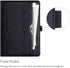 ProCase for iPad 10.2 Inch Case 2021 9th Gen/2020 8th Gen/2019 7th Gen, Leather Vintage Stand Folio Cover - Black