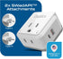 Ceptics Brazil Power Plug Adapter Travel Set - 20W PD & QC, Safe Dual USB & USB-C, Compact & Powerful