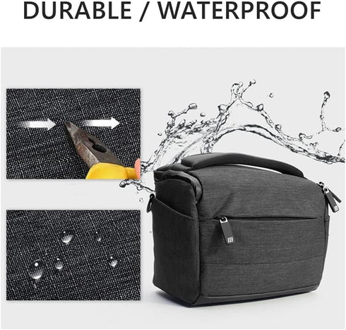 G-raphy Camera Bag Case Compact Lightweight Shoulder Crossbody Sling Waist Photography Bags for Nikon Canon Sony DSLR
