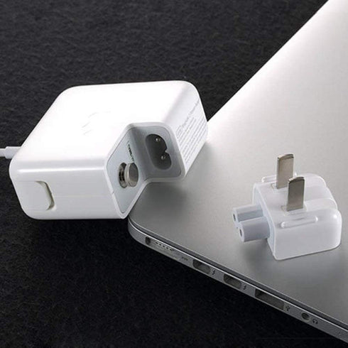 AC Power Adapter Wall Folding Plug Duck Head, US Standard Plug Compatible with MacBook Pro Air