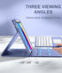 iPad 10th Generation Case with Keyboard (10.9", 2022), Multi-Touch Trackpad, Detachable Keyboard Folio Cover with