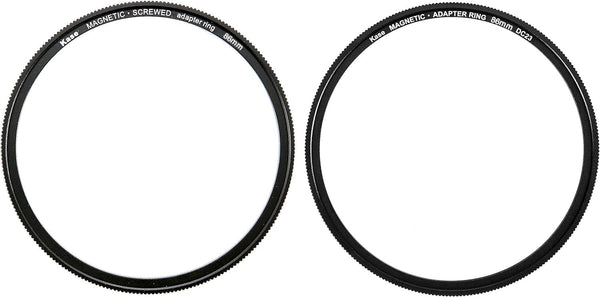 Kase 86mm DIY Adapter Kit, Converts Conventional Screw-in Filter to Magnetic