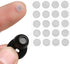 20Pcs/Set Silver Earbuds Filters, Earphone Filter Mesh for Earbud and in-Ear Headphones, Protective Filters for