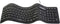 WetKeys Professional-Grade Full-Size Flexible Silicone Washable Keyboard (USB) (PS/2) (Black) | Soft-Touch Comfort