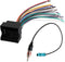 RED WOLF Stereo Wiring Harness with Fakra Antenna Adapter for BMW 3/5, Volkswagen, Audi, Mercedes-Benz Radio Kit